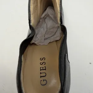 GUESS ANKLE BOOTS, NWOB‎ Black Leather Platform High Heels, WGMIST Booties 10M thumbnail 9