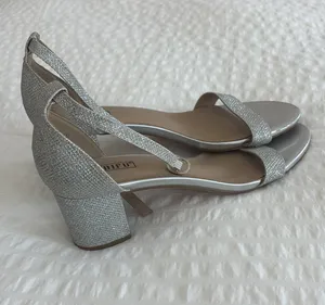 Silver Heels size 10 thumbnail 1