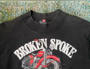 Vintage 90s Sturgis motorcycle biker logo long sleeve t-shirt, size large thumbnail 4