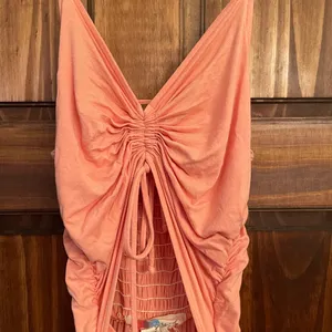 Free People FP Beach Weekend Chill-Out Ruched Harem Cut Out Jumper jumpsuit S thumbnail 7