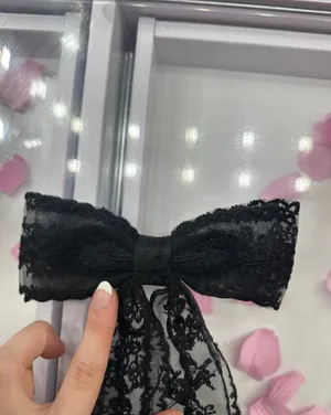 Big bow Black thumbnail 2