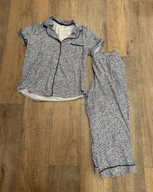 Amazon cheetah pajama set thumbnail 1