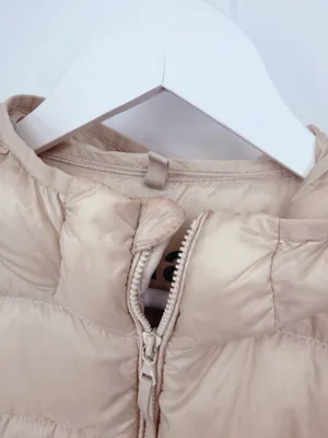 Aritzia TNA The Little Puff Packable Down Jacket Beige Size XS thumbnail 6