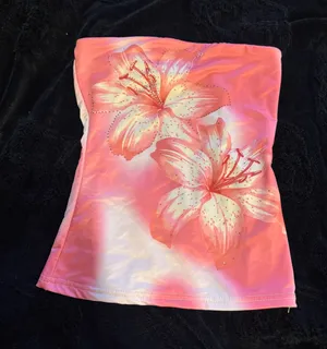 Diamond tube top thumbnail 1