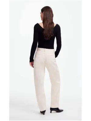 Madewell Wide Leg Tapered Jeans thumbnail 8