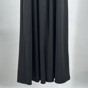 Papaya Black stretchy wide leg adjustable strap Jumpsuit romper M layering party thumbnail 10