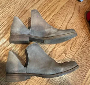 Almond toe Ankle Boots Tan Size 7.5 thumbnail 2