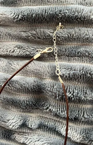 Turquoise And Pearl Necklace Blue thumbnail 1