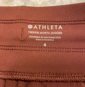 Trekkie North Joggers In Rust Red thumbnail 7