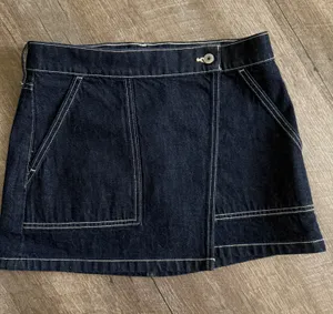 Abercrombie Dark Denim Skirt thumbnail 1