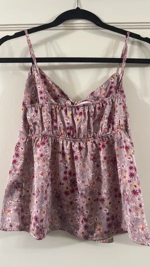 Floral Tank Purple thumbnail 2