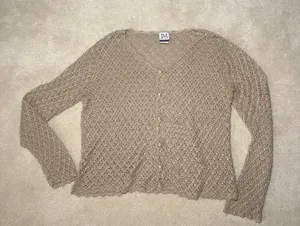 JM Collection Cardigan | Size Large thumbnail 1