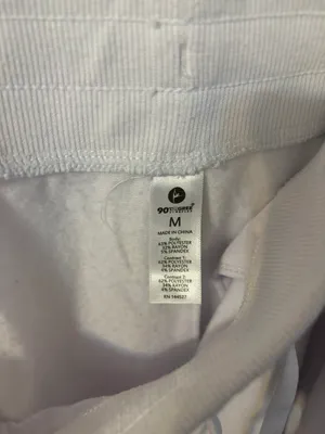 White joggers Size M thumbnail 2