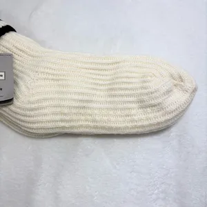 Hunter Cream Cable Knit Socks with Striped Cuff‎ ONe Size Fits Most thumbnail 6
