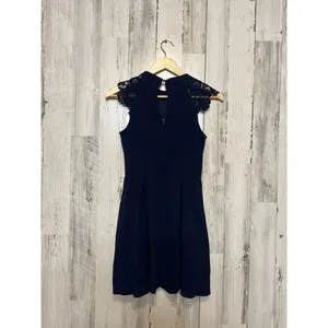 Navy blue dress Blue Size XS thumbnail 2