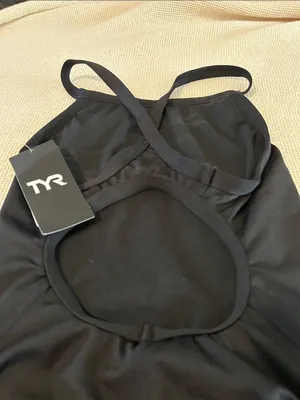 TYR Durafast Elite® Women's Diamondfit Swimsuit - Solid Black, 26(Small), NWT thumbnail 6