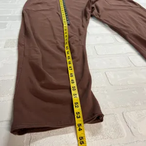 Automet Harem Jumpsuit Womens Large Brown One Piece Slouchy Cotton‎ Comfort L thumbnail 14