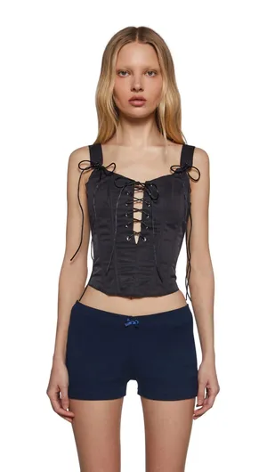 Widow Dolls Kill Forgotten Love Corset Top Size Small ($59) thumbnail 8