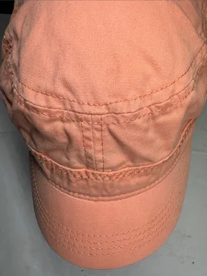 Life Is Good Peach Hat Embroidered Logo elastic back casual Y2K style o/s thumbnail 6