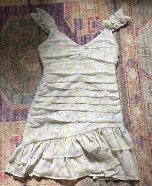 Elodie Dress Mini Floral Shirred thumbnail 3