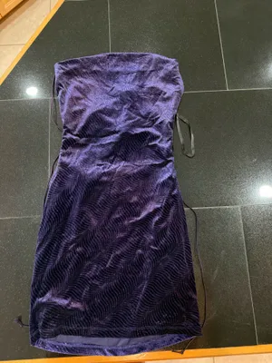 Hoco Dress Purple thumbnail 2
