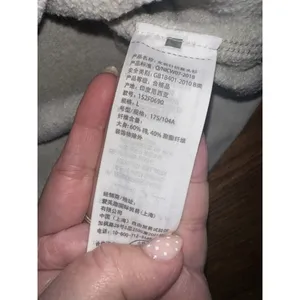 Abercrombie & Fitch Tie Dye Crew Neck Pullover Sweatshirt Large Neutral thumbnail 9