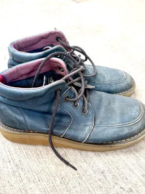 Dr. Martens 9529 Boot Made In England Leather Lace-Up Chukka Boots Moccasin Grey thumbnail 8
