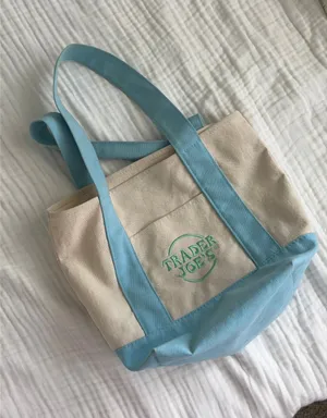 Trader Joe’s Bag Blue thumbnail 1