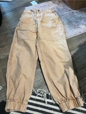 Bdg Utility Jogger Pants in Faded Tan thumbnail 1