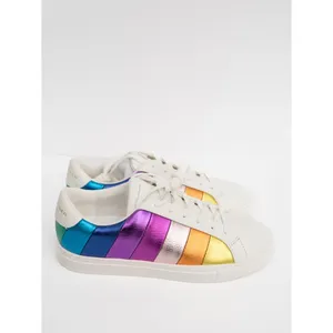 KURT GEIGER LONDON | New! Women's Lane Stripe Low-Top Sneakers thumbnail 4