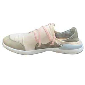 Women's OLUKAI Miki Li Sneaker Pearl Blush/Pale‎ Grey Size 9.5 Water Beach Boat thumbnail 4