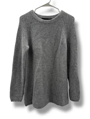 Jenni Kayne Cashmere Sweater Size Medium Gray 100% Women's Long Sleeve Luxe Cozy thumbnail 1