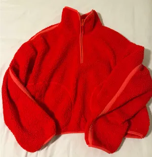 Old Navy Red Quarter-Zip thumbnail 1