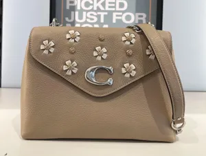 coach Tammie Shoulder Bag With Floral Whipstitch ca146 thumbnail 1