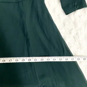 NWOT Lulus Feel the Romance Emerald Green Off-the-Shoulder Maxi Dress 1X thumbnail 9
