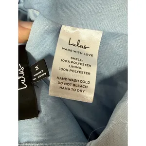 Lulus Let There Be Romance Maxi Dress Womens Medium Slate Blue Floral NWT FLAWED thumbnail 14