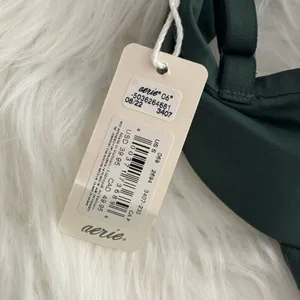 Aerie SMOOTHEZ Mesh Bralette Sycamore Size Small thumbnail 7