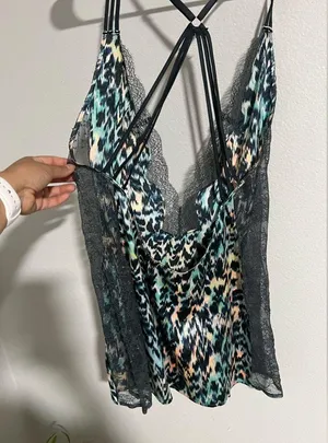 Victoria’s Secret slip leopard print size M thumbnail 4