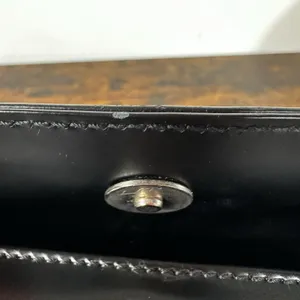 Salvatore Ferragamo Shoulder Bag Small Black Leather Italy Coin Purse thumbnail 13