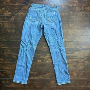 American Eagle distressed high rise 2 normcore mom jeans thumbnail 3