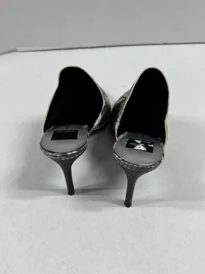 Dolce Vita‎ Women's Stiletto Sandals Snakeskin Pointed Toe Slip On - Size 8. thumbnail 10