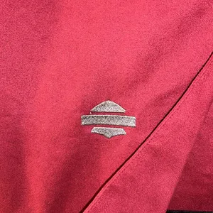 Harley Davidson Size XL Maroon 3/4 Sleeve Lightweight Jacket thumbnail 7