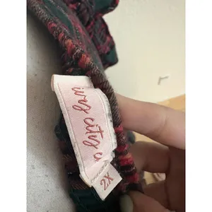 IVY CITY‎ CO Hattie Dress Evergreen Plaid Size 2X thumbnail 5