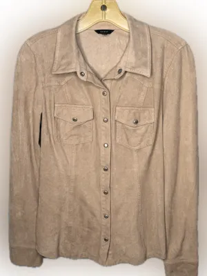 Guess Tan Western Shirt thumbnail 1