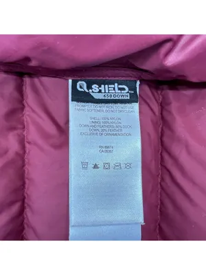 Mountain Hardwear Pink Puffer Jacket Duck Down Full Zip Winter Coat Medium thumbnail 13