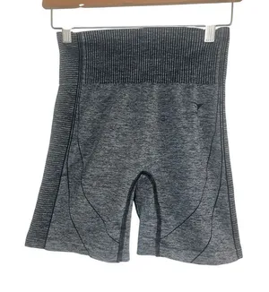 ✨Gymshark Women's Hyper Amplify Black Marl Seamless Sz Medium Shorts✨ thumbnail 1