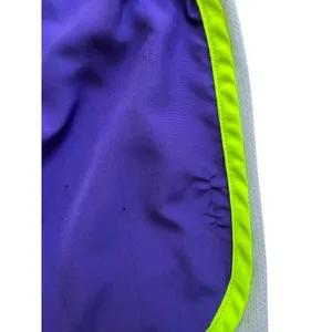 Nike Dri-FIT Tempo Running Shorts Purple Volt White Women's Medium thumbnail 7