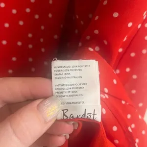 ✨Bardot Open-Back Red Polka Dot Sz 10/L Dress✨ thumbnail 9