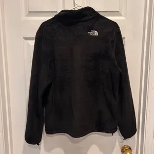 The‎ North Face Osito Fleece Jacket Womens Large Black Full Zip High Pile Soft thumbnail 5