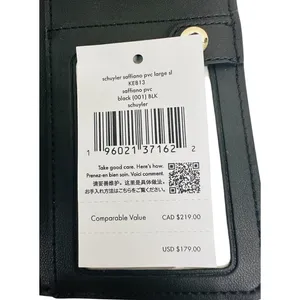 Kate Spade New York Slim Schuyler Billfold Wallet Saffiano PVC‎ Black NWT thumbnail 4